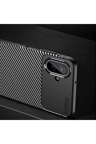 Samsung Uyumlu Galaxy A07 Kılıf Zore Negro Silikon Kapak Siyah
