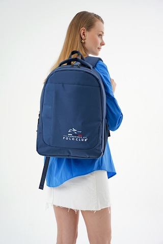 Cambridge Polo Club Unisex Çok Gözlü Sırt Çantası Plcan2172 Lacivert