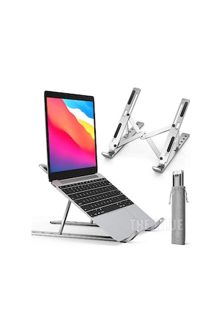 Alüminyum Tablet Ve Laptop Standı 10-17 İnç Katlanabilir Ayarlana