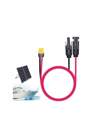 Sunpro  Xt60 - Mc4 Konnektör Güneş Paneli Şarz Kablosu 5 M