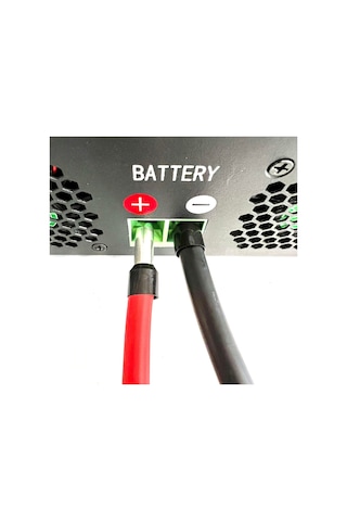 2 Adet 25 Mm2 Akü Paralel Bağlantı Kablosu Yüzüklü 150 Cm Uzunluk