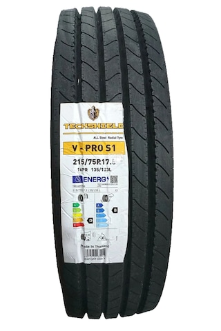 215/75 R17.5 135l 16pr Vpro S1 Düz M+s Techshıeld, 2025 Tayland Üretim