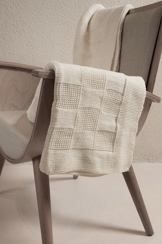 Plaid Krem Tek Kişilik Battaniye 160x220 15001 Krem