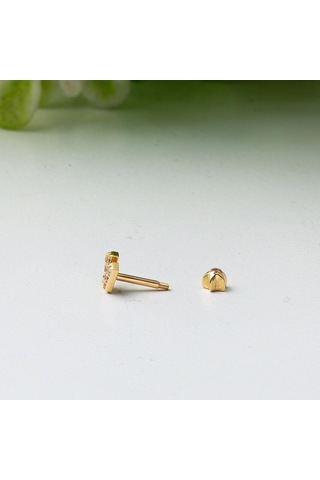 Bilezikci 14 Ayar Altın Tragus Piercing Küpe Kphsy14k22518