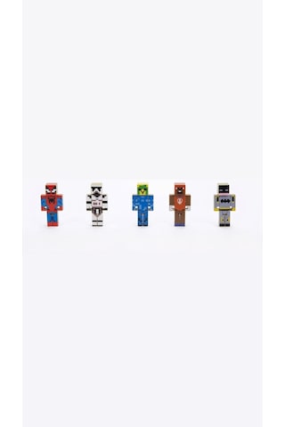 Tıfıl Toys 21 Parça Minecraft Süper Kahramanlı Figür Seti - 1991 Minecraft