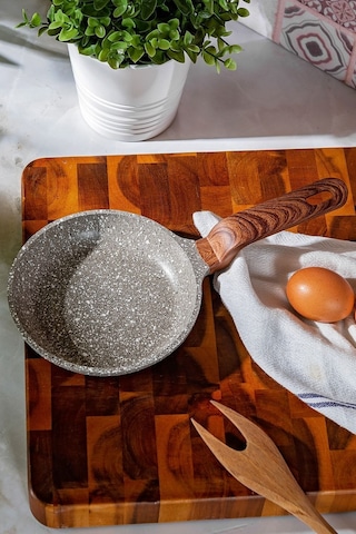 Karaca  Biogranit Dark Silver Mini Tava 14 Cm Gri