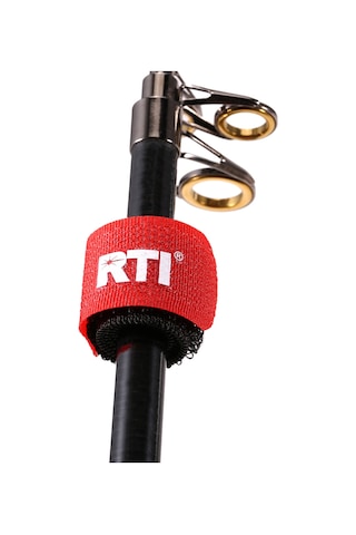 Folinda Nylon Elastik Olta Sapı Bağlama Kayışı, Yumuşak Kadife Döşeme, 2x20cm, Organizasyon Ve Taşıma İçin Dayanıklı