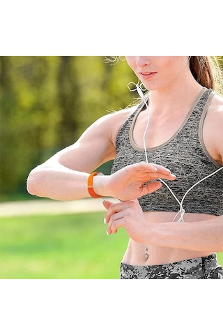 Xiaomi Mi Band 3/4/ 5/6 Ve Band 7 İle Uyumlu Akıllı Bileklik Kaliteli Yedek Saat Kordonu Çift Katmanlı Kumaş