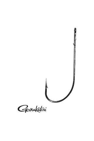 GAMAKATSU Worm 36 Siyah No:6 Olta İğnesi 1/6