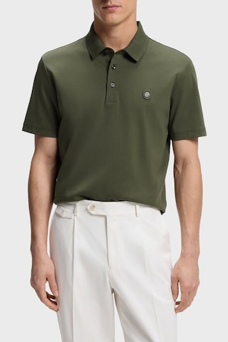 Boss Logolu %100 Pamuk Regular Fit Düğmeli Polo Erkek Polo 50555829 347 Haki