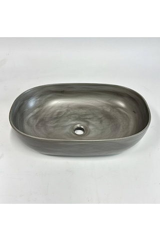Artvit El Yapımı Tezgah Üstü Lavabo - L2000055 Gri