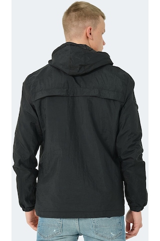 Slazenger HANGA Erkek Yağmurluk Siyah