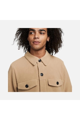 Nike Sportswear Sport Utility Sherpa Full-length Button Erkek Ceket-dz5437-258 Siyah