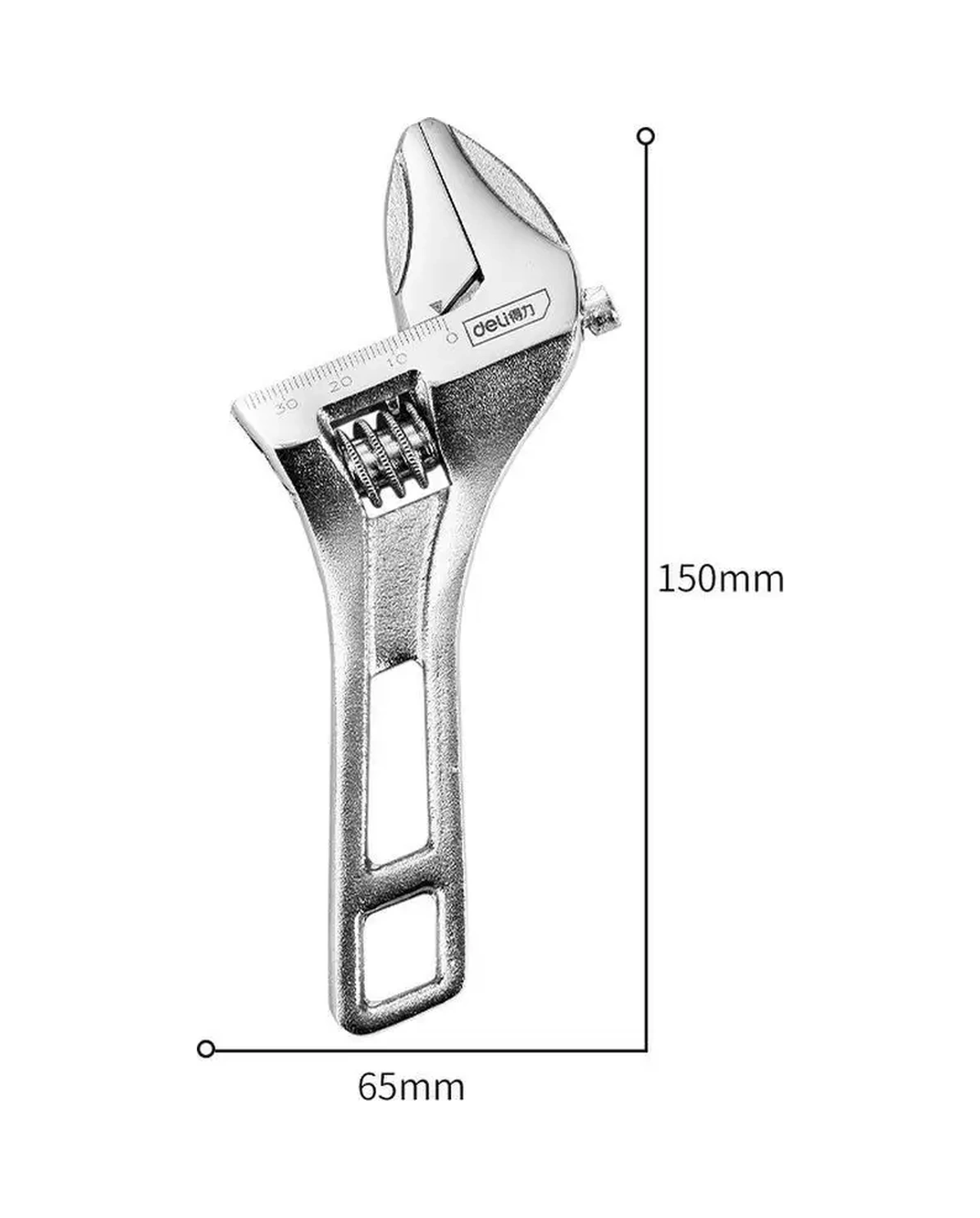 Delitools 150mm Kompakt, Genişletilmiş Ağızlı Ayar Nolu Anahtar 100161869