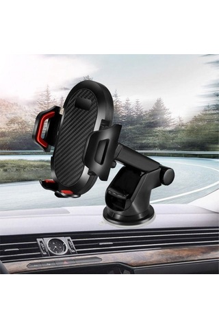 Carmind Uzayabilen Araç Telefon Tutucu Karbon Hd05