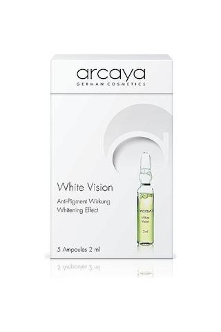 Arcaya White Vision Lekelere Son Ampul 2 ML 5'li (Kutu)