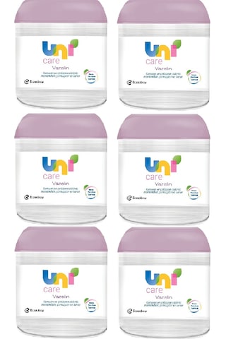 Uni Care Vazelin 100 Ml x 6 Adet