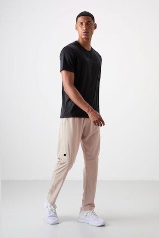 Tommy Life Bej İnce Yumuşak Comfort Fit Erkek Eşofman Alt - 82120