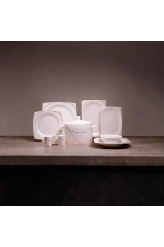 Maxx Doria Vega Lines 12 Kişilik 60 Parça Yemek Takımı Pa2034