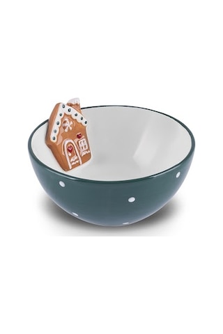 Karaca New Year Yılbaşı Jolly Home Çerezlik 11 X 6 Cm Yeşil