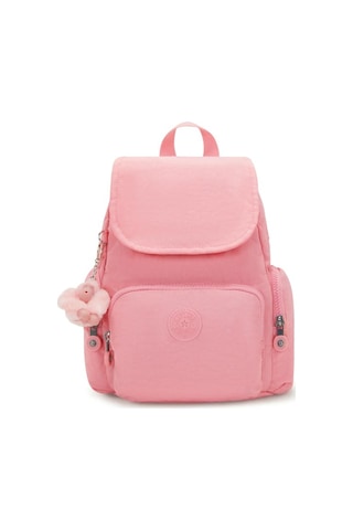 City Zip Mini Küçük Boy Sırt Çantası Pembe