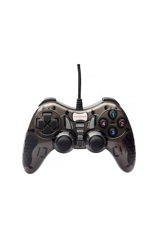 Platoon Usb Bilgisayar Oyun Kolu Gamepad Joystick Siyah