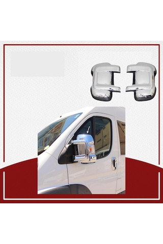 Fiat Uyumlu Ducato 2024+ Abs Krom Ayna Kapağı