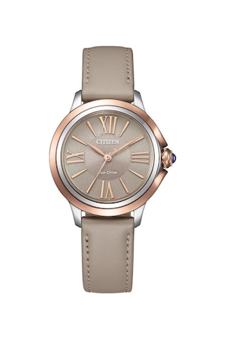 Citizen Em1166-01z Eco-drive Kadın Kol Saati Metalik Gri