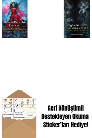 Hava Ve Karanlık Kraliçesi Ciltli + Gölgelerin Lordu Ciltli + Okuma Sticker'ları