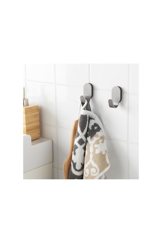 Ikea Brogrund Banyo Askısı 2 Kancalı 2'li 3 X 4 X 7 Cm Yeşil