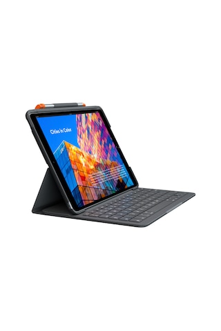 Logitech Slim Folio iPad Uyumlu Air 3. Nesil İçin Klavyeli Kılıf Nordic Q