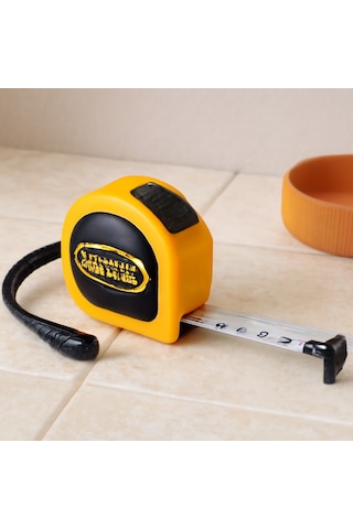 3 M Çelik Şerit Metre 16 Mm Otomatik Stoplu 0-10