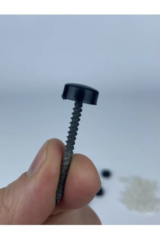 Frıends Company Plastik Mobilya Vidaları İçin Kapak 211130191 Siyah