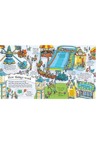The Usborne Look Inside How Things Work 5+ Yaş