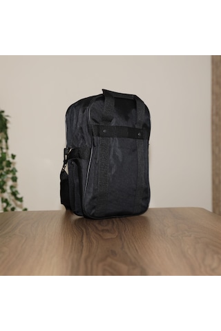 Zeybe Erkek Postacı Çanta Siyah