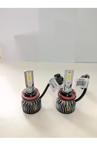 H11 Led Mini Led Xenon 12800 Lümen H11 Slim Led Zenon Beyaz