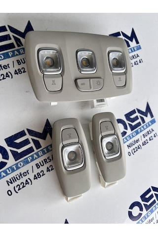 RENAULT MEGANE 4 LED TAVAN LAMBASI SET BEYAZ LED 264301419R