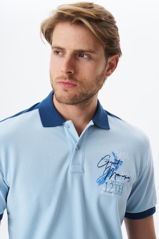 Arma Erkek Regular Fit Baskılı % 100 Pamuk Pike Polo Yaka Tişört Y29374356002 Mavi-m1 Mavi