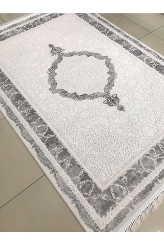 Padişah Halı Safir 73942 099 Serisi Akrilik Salon Oturma Yatak Odası Halısı Gri
