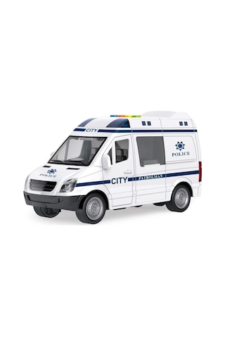 Wy590e-f 1:16 Sürtmeli Sesli Işıklı Ambulans / Polis Arabası