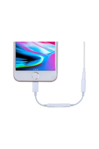 Mh020 Apple Uyumlu iPhone 7.8.X Lighting 3.5Mm Kulaklık Jakı Adaptörü