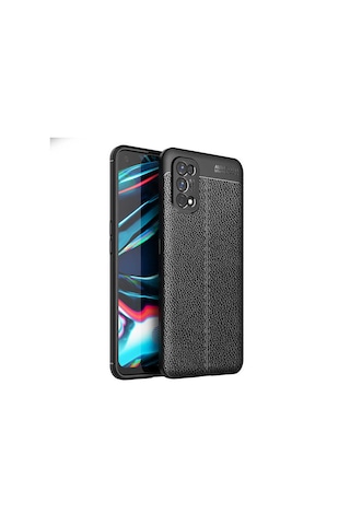 Realme 7 Pro Kılıf Zore Niss Silikon Kapak Siyah