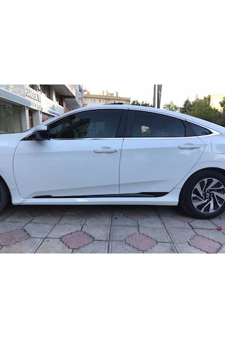 Honda - Civic Fc5 2016-2020 Uyumlu Kapi Çitasi - Piano Black
