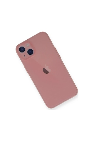 Newface - 197 - iPhone Uyumlu 14 Plus Kılıf Pp Ultra İnce Kapak - Csmo-tex - - Pembe