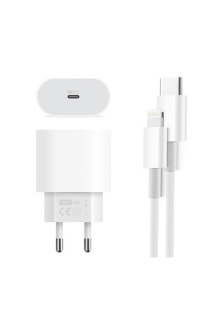Powerway Rxs20 Hızlı 20 Watt Type C To Lightning Şarj Aleti + Kablo