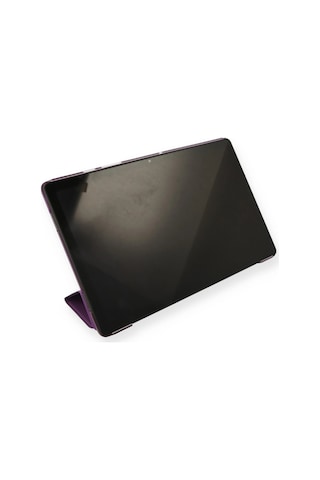 Apple İpad Uyumlu 10.2 7.nesil Kılıf Tablet Smart Kılıf - Mor Tablet Kılıfı