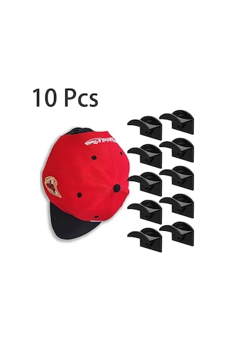 5 10 Adet Yeni Beyzbol Şapkası Kanca Şapka Yapışmasını Kanca