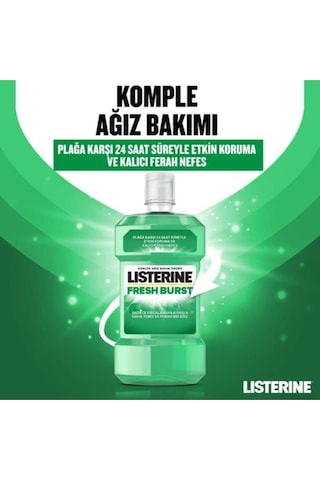 Listerine Fresh Burst Ağız Bakım Suyu 250 ML