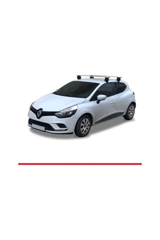 Renault Clio Iv 2013-2019 Arası İle Uyumlu Ace-4 Ara Atkı Tavan Barı Gri