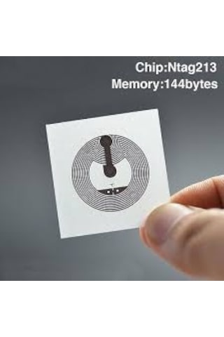 Boş 13.56Mhz Ntag213 Nfc 213 Programlanabilir Sticker.. 100 Adet